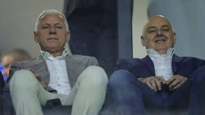 Vladimir Jugović i Dragoljub Zbiljić, Foto: FK Vojvodina / Nenad Mihajlović