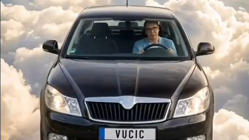Vučić je u panici, pa od Škode pravi kampanju: "Hteli smo da vidimo predsednika kako vozi, ali nas je policija sklonila" 1