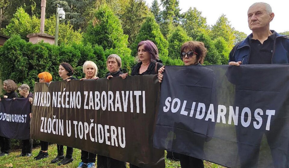Žene u crnom sutra organuzuju komemorativni skup povodom godišnjice ubistva gardista na Topčideru 1